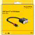 Delock - Adapter USB Type-C csatlakozódugóval > DVI csatlakozóhüvellyel (DP váltakozó mód) 4K 30 Hz - 61213