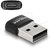 Delock - USB 2.0 adapter USB A-típusú apa - USB C™ hüvely, fekete - 60002