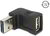 Delock - Adapter EASY-USB 2.0-A apa > USB 2.0-A anya felfelé / lefelé hajlítva - 65521