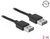 Delock - Kábel EASY-USB 2.0 A-típusú apa > EASY-USB 2.0 A-típusú apa 3 m fekete - 83462