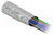 Delock - Kábelkarmantyú patent szorítóval 2 m x 50 mm szürke / fekete - 20728