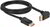 Delock - DisplayPort kábel egyenes csatlakozódugóval - csatlakozódugóval 90° ívelt felfelé 8K 60 Hz 2 m - 87055