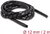 Delock - Spirál flexibilis tömlő 2 m x 12 mm fekete - 19015