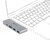 Delock - 3 portos elosztó és 2 bemenetes kártyaolvasó MacBook-hoz 3.0 PD-vel és mozgatható (behúzható) USB Type-C™ csatlakozóval - 64078