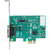 Delock - PCI Express x1 kártya - 1 x soros RS-232 nagy sebességű 921K csatlakozó tápegységgel - 89333
