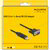Delock - USB 2.0 - soros RS-232 adapter D-Sub 9 dugók kompakt csatlakozóházzal 50 cm FTDI - 66461