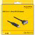 Delock - USB 2.0 - soros RS-232 adapter D-Sub 9 anya kompakt csatlakozóházzal 50 cm FTDI - 66453