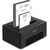 Delock - USB duális dokkoló állomás 2 db. SATA HDD / SSD számára klónozó és törlő funkcióval - 64187