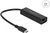 Delock - USB Type-C™ adapter apa - 2,5 Gigabit LAN - 66298