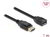 Delock - DisplayPort 1.2 hosszabbító kábel 4K 60 Hz 1 m - 80001