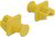 Delock - Porvédő az RJ45 hüvely, 10 darab sárga - 86511