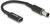 Delock - Laptop töltőkábel adapterkábel USB Type-C anya - HP 7,4 x 5,0 mm apa 15 cm - 60032