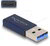 Delock - USB 10 Gbps adapter USB A-típusú apa - USB C™ hüvely, aktív kék - 60049