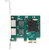 DELOCK - PCI-E x1 Bővítőkártya > 2x RJ45 Gigabit LAN BCM - 88205