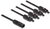 Delock - DL4 szolár elosztó kábel 1 x dugó-4 x anya 50 cm fekete - 88226