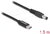 Delock - Laptop töltőkábel USB Type-C apa - 5,5 x 2,1 mm apa - 87977