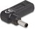 Delock - Laptop töltőkábel adapter USB Type-C anya - Dell 4,5 x 3,0 mm apa 90 fokban hajlított - 60007