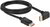 Delock - DisplayPort kábel egyenes csatlakozódugóval - csatlakozódugóval 90 ívelt lefelé 8K 60 Hz 2 m - 87051