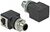 Delock - Hálózati adapter M12 8 tűs A-kódolt adugó - RJ45 anya - 66315