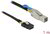 Delock - Kábel Mini SAS HD SFF-8644 > Mini SAS SFF-8087, 1 m - 83616