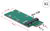 Delock - Adapter M.2 kulcs B+M - Mini PCIe csatlakozási felület (PCIe / USB) - 64103