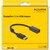 Delock - Adapter DisplayPort 1.2-dugós csatlakozó -HDMI-csatlakozóhüvely 4K passzív fekete - 63559