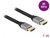 Delock - Ultra nagy sebességű HDMI kábel 48 Gbps 8K 60 Hz szürke 1 m tanúsítvánnyal - 83995