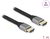 Delock - Ultra nagy sebességű HDMI kábel 48 Gbps 8K 60 Hz szürke 1 m tanúsítvánnyal - 83995