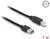 Delock - Kábel, EASY-USB 2.0-s A-típusú csatlakozódugó > USB 2.0-s B-típusú csatlakozódugó, 1 m, fekete - 83358
