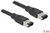 Delock - 1 méteres FireWire összekötő kábel (6/6 tűs) - 82573