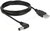 Delock - USB tápkábel DC 5,5 x 2,5 mm-es 90 -os apára 1,5 m - 85588