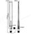 Delock - LTE Antenna SMA ~ 4 dBi mindenirányú Forgatható rugalmas csatlakozóval fekete - 88976
