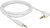 Delock - Stereo Jack kábel 3.5 mm 3 pin apa > apa 2 m 90 fehér - 83757