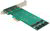 Delock - PCI Express kártya > 2 x belső M.2 Key B 110 mm - Alacsony profilú - 89473