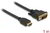 Delock - HDMI - DVI 24+1 kétirányú kábel 1 m - 85652