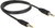 Delock - Stereo Jack kábel 3.5 mm 3 pin apa > apa 1 m fekete - 83744