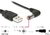 Delock - kábel USB tápkábel > DC 5,5 x 2,1 mm-es csatlakozó 90° 1,5 m - 83578
