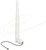 Delock - WLAN 802.11 b/g/n Antenna MHF dugó 3 dBi irányított, 1.13 12 cm, flexibilis, klipsz, fehér - 89619