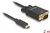 Delock - USB Type-C™ kábel VGA kábelhez (DP Alt mód), 2 m, feket - 85262
