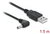 Delock - USB Power Kábel > DC 3.5 x 1.35 mm apa 90fok 1.5 m - 83577
