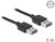 Delock - kábel EASY-USB 2.0 A-típusú apa > EASY-USB 2.0 A-típusú apa, 5 m, fekete - 83463
