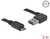 Delock - EASY-USB 2.0 -A apa hajlított > USB 2.0 micro-B apa kábel, 3 m - 83384