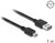 Delock - EASY-USB 2.0 -A apa > USB 2.0 mini apa kábel, 1 m - 83362