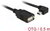 Delock - USB mini apa forgatott > USB 2.0-A anya OTG kábel, 50 cm - 83356