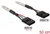 Delock - USB 2.0 kábel, 5 tűs anya csatlakozó - 4 tűs anya csatlakozó, 50 cm - 82439