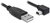 Delock - USB 2.0-A apa - USB mini-B 5 tűs könyök apa átalakító kábel, 1m - 82681
