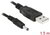 Delock - USB tápkábel DC 3,5 x 1,35 mm-es csatlakozóhoz, 1,5 m - 82377