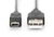 DIGITUS - USB-A - Mini-B csatlakozókábel, 1m - AK-300130-010-S