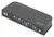 DIGITUS - KVM kapcsoló, 2x1 HDMI, HDMI kimenet, USB, 4Kx2K@60Hz - DS-12874
