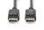 DIGITUS - DisplayPort csatlakozókábel 2m - DB-340100-020-S